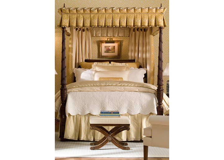 英伦曼舞柱式床